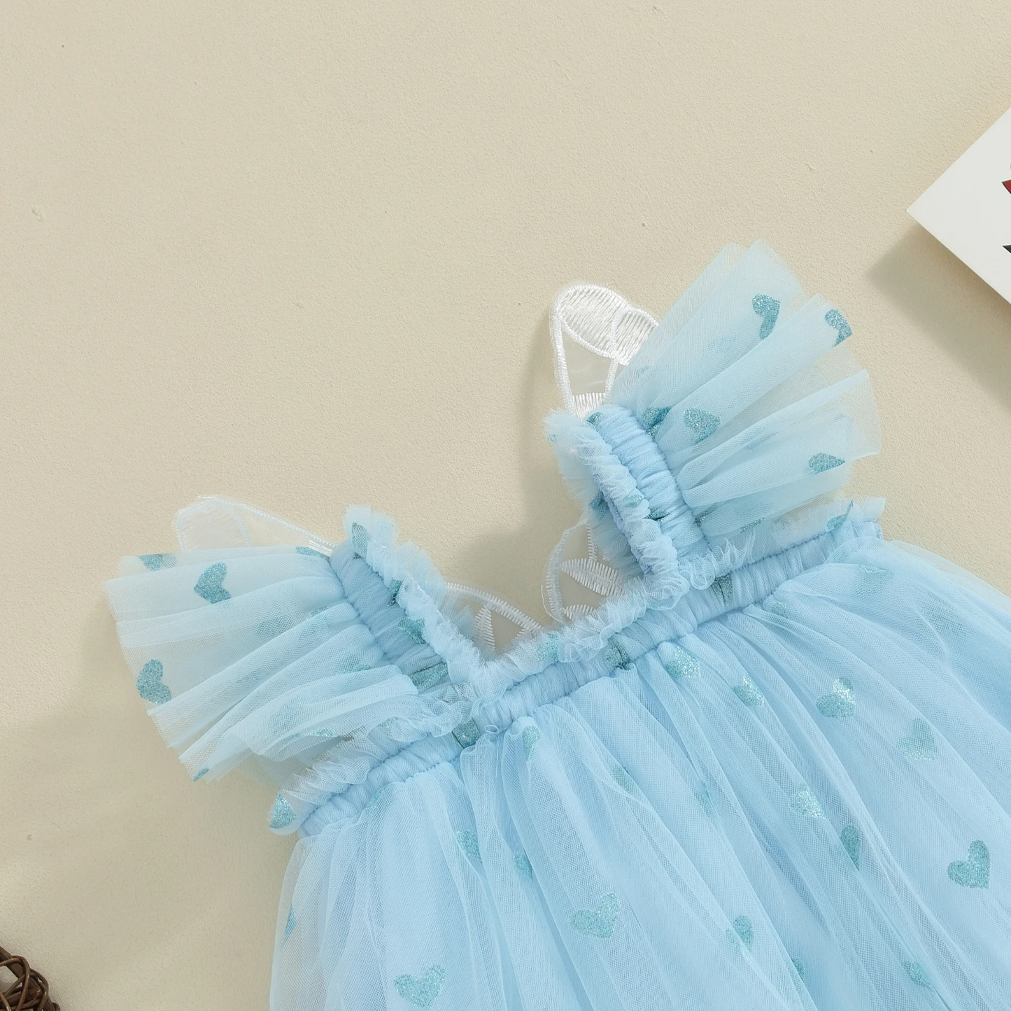 Vestido Infantil Asinha Corações