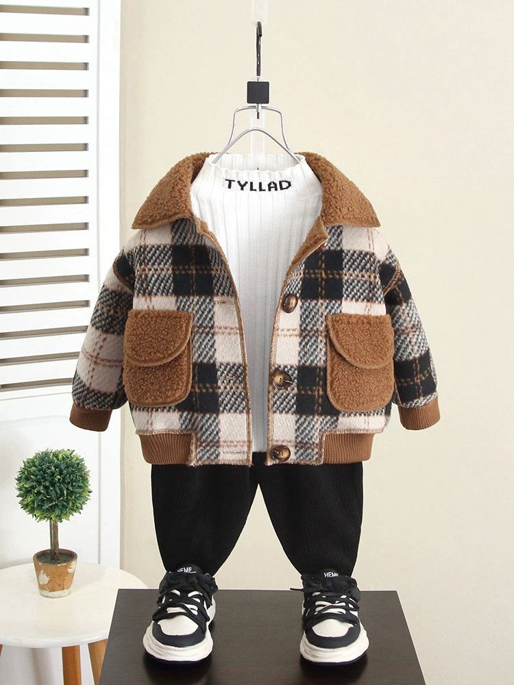 Casaco Super Quente Xadrez