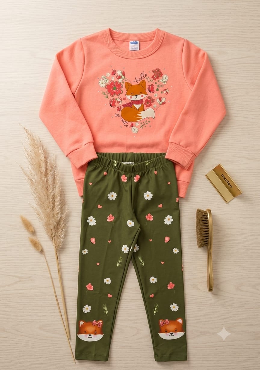 Conjunto Infantil Jardim Raposinha