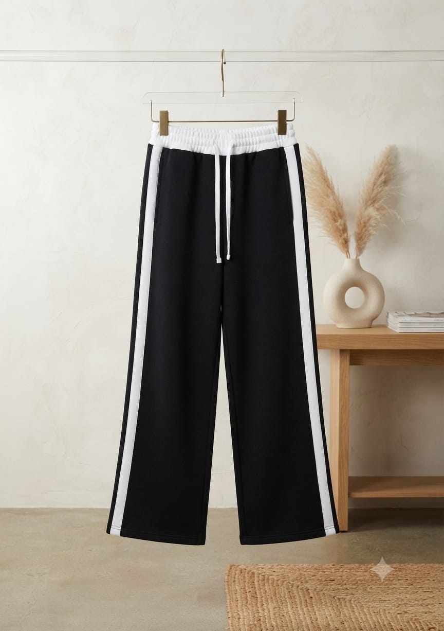 Calça de Moletom Feminina Preta