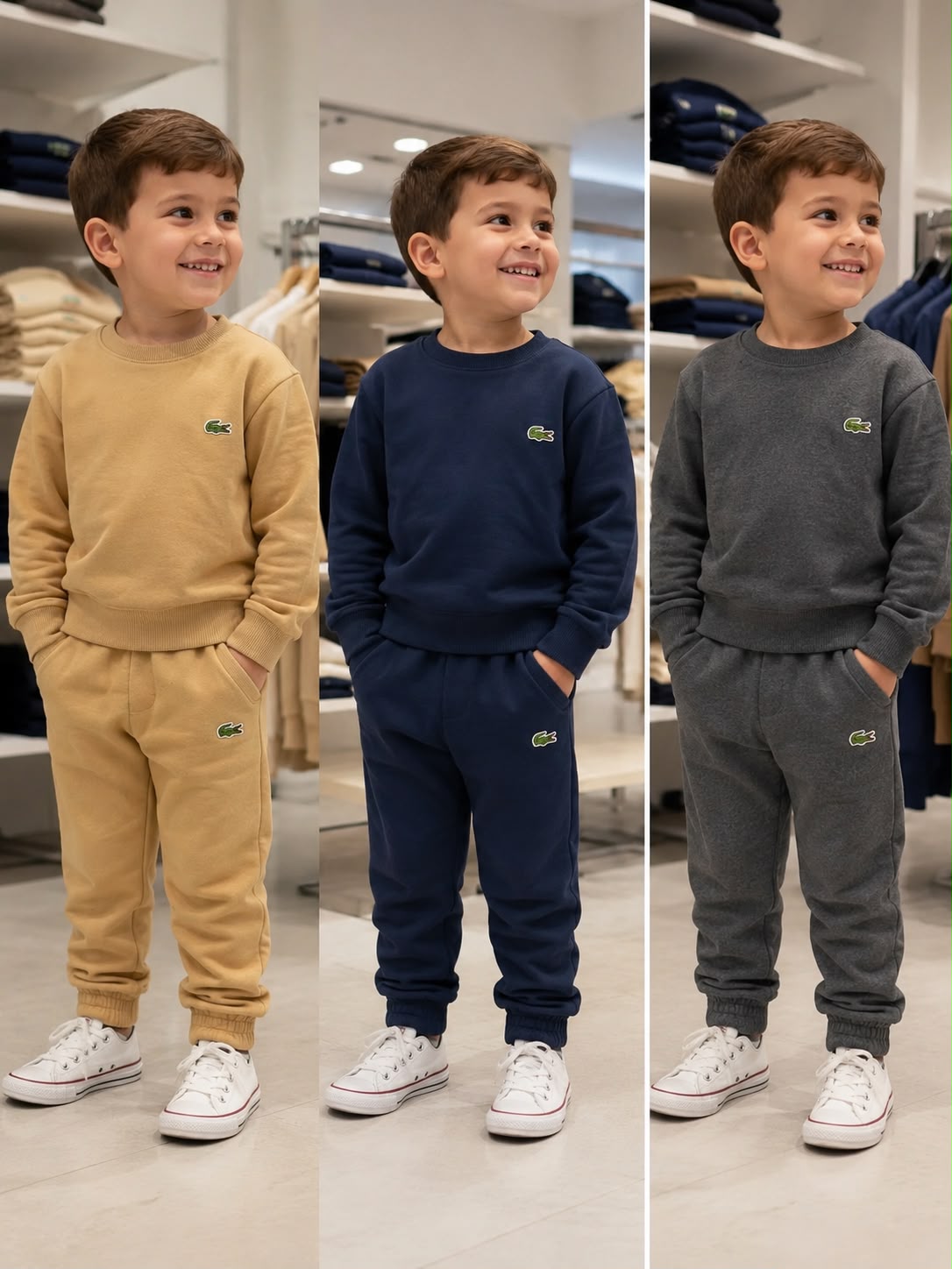 Conjunto Infantil Moletom Jacaré Flanelado