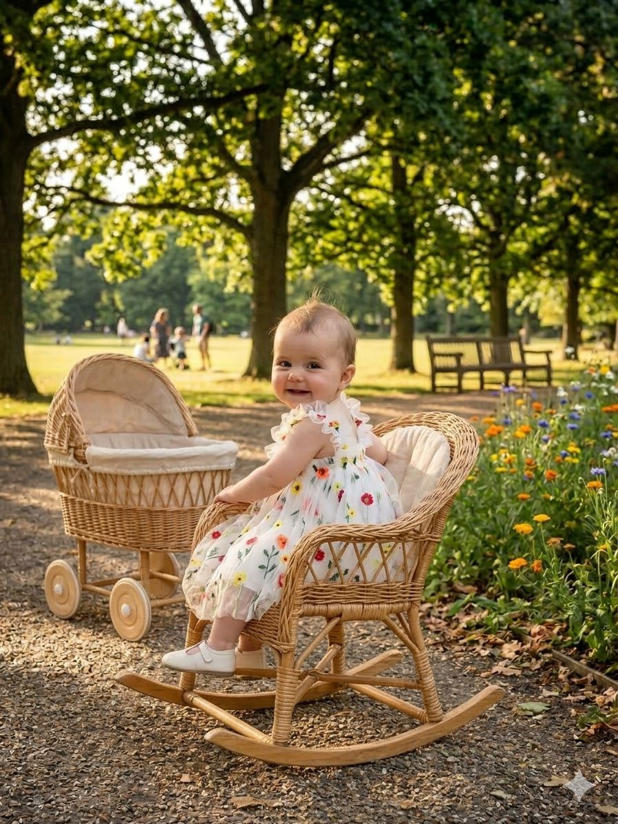 Vestido Infantil Tule Florzinhas