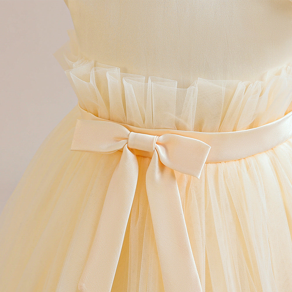 Vestido De Festa Tule Lacinho