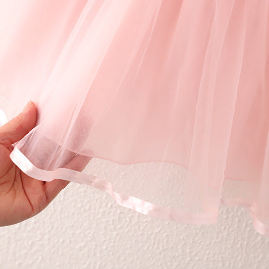 Vestido Infantil Tweed Lacinhos