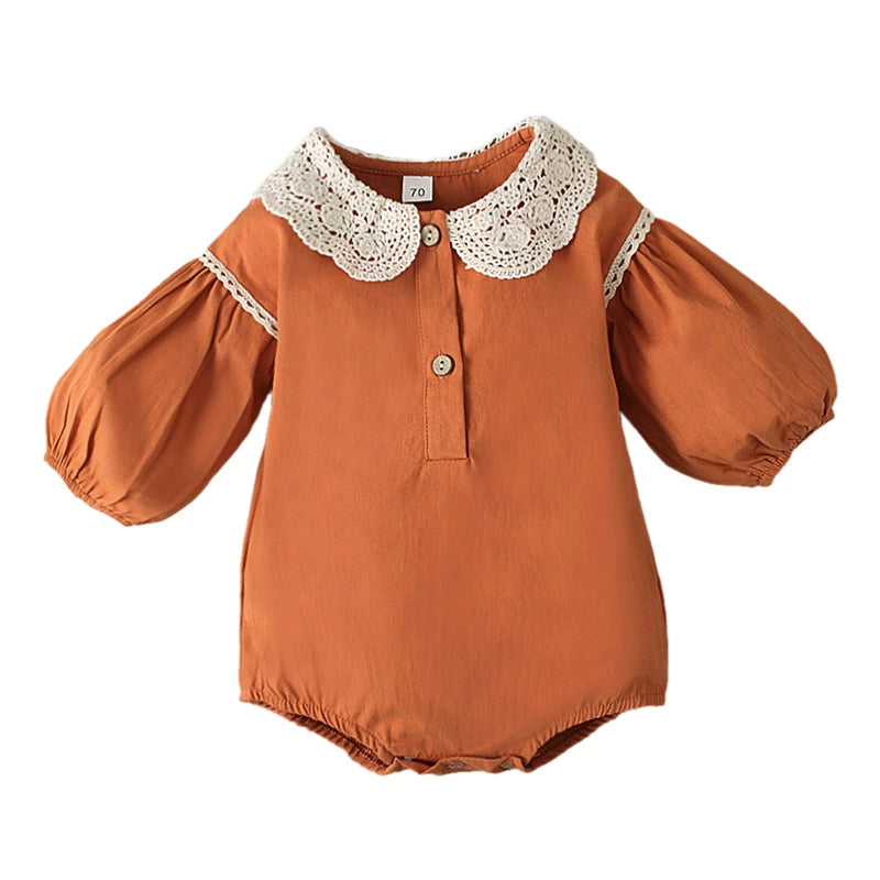 Body Infantil Feminino Gola Detalhes