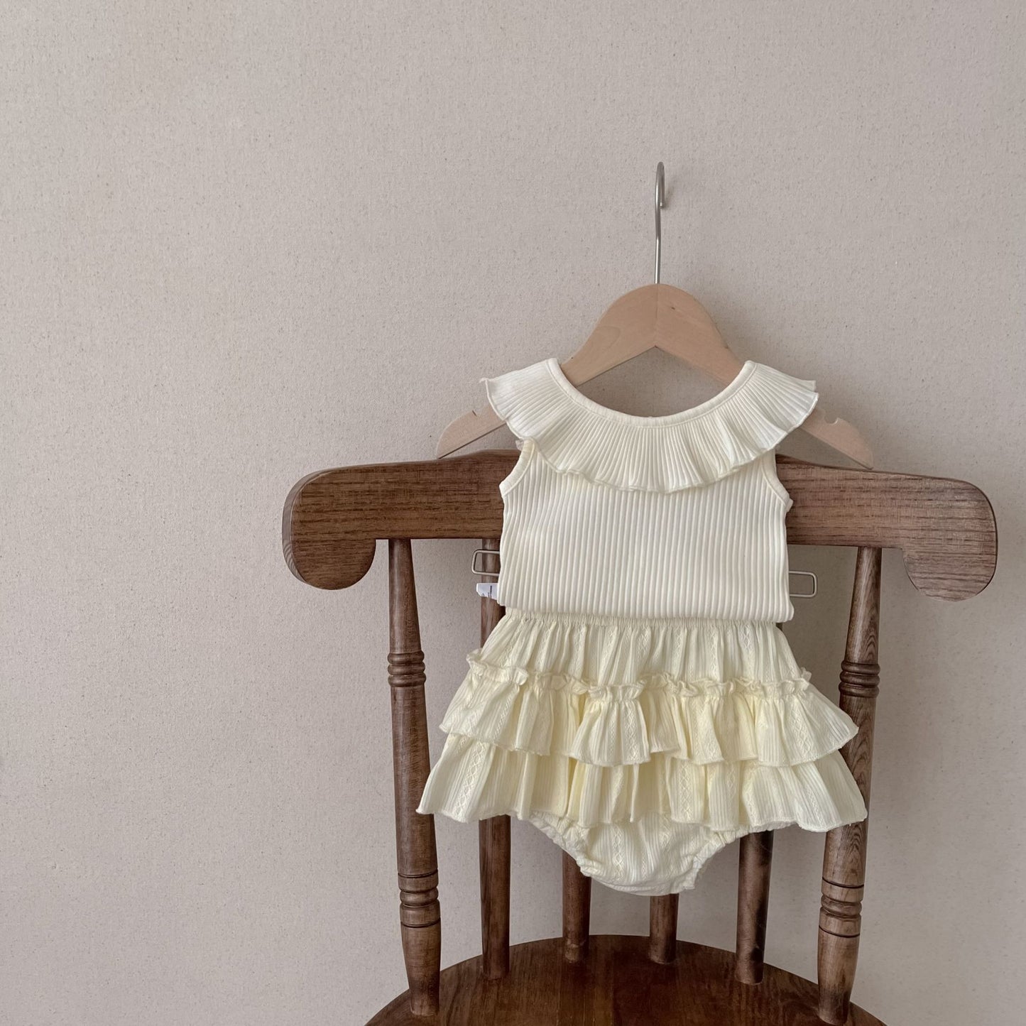Conjunto Infantil Feminino Verão Babadinhos