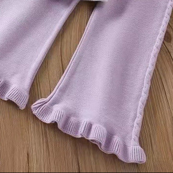 Conjunto Infantil Feminino Pelinhos e Pantalona