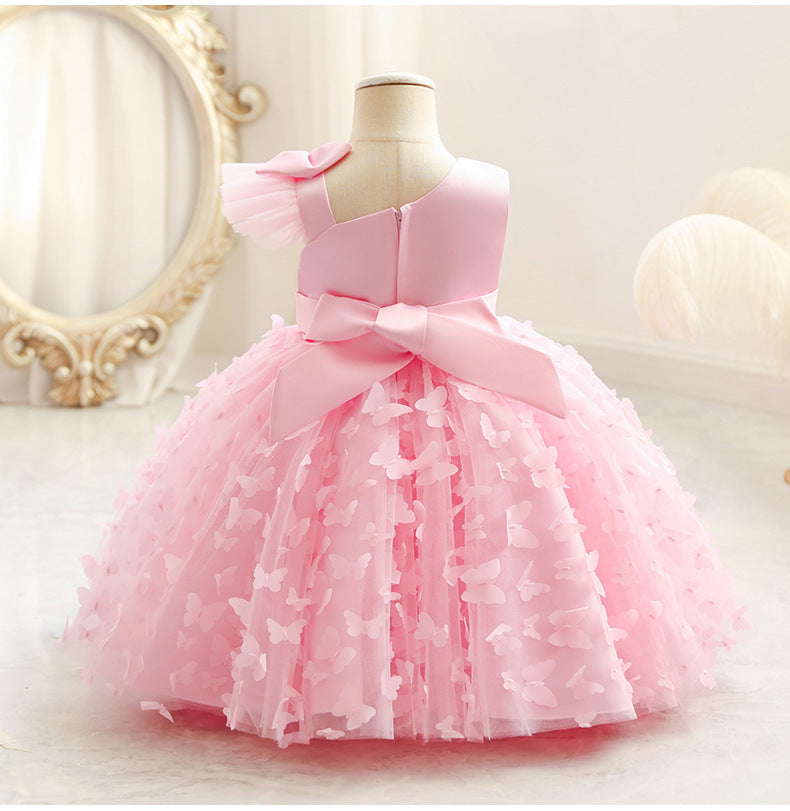Vestido De Festa Laços e Borboletas