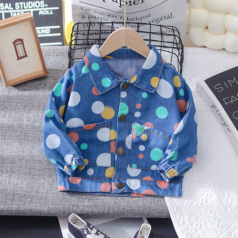 Jaqueta Infantil Jeans Cores