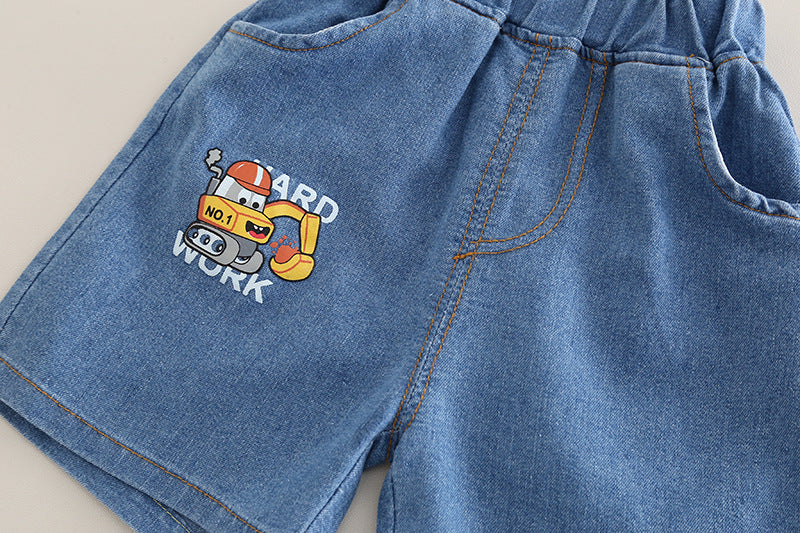 Conjunto Infantil Masculino Tratorzinho