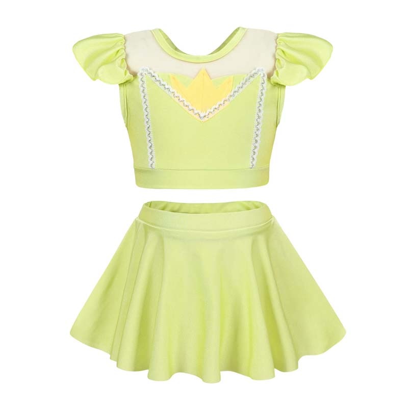 Conjunto Infantil Feminino Princesas Tiana
