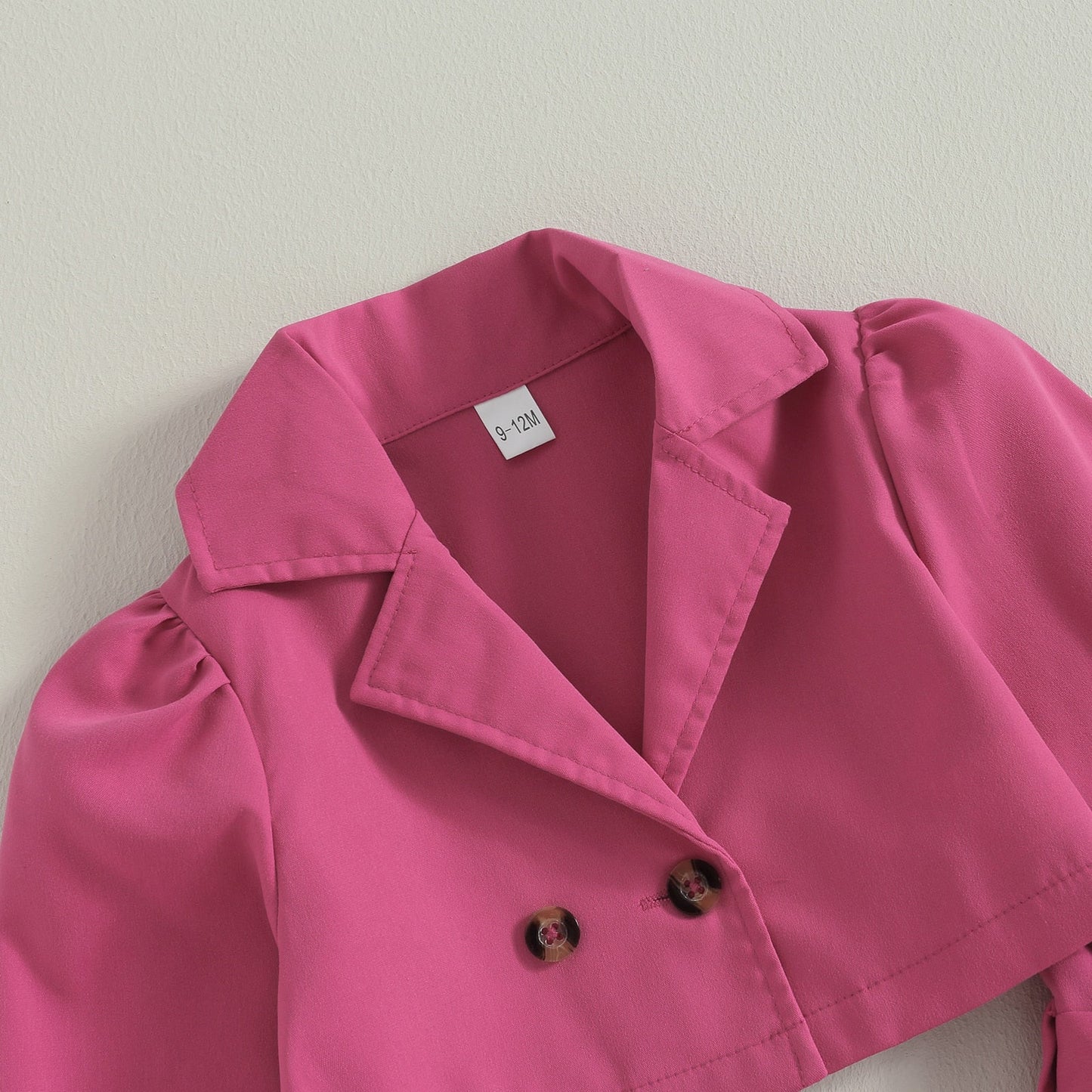 Conjunto Infantil Feminino Botões Laçinho