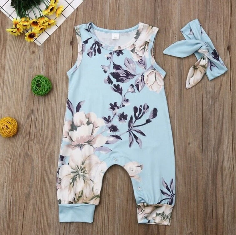 Macaquinho Infantil Flores