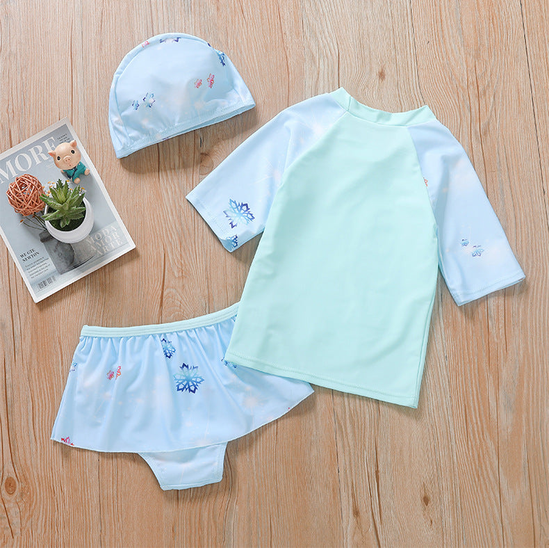 Conjunto Infantil Biquíni Frozen