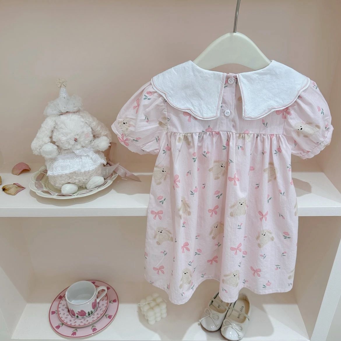 Vestido Infantil Laco Ursinhos