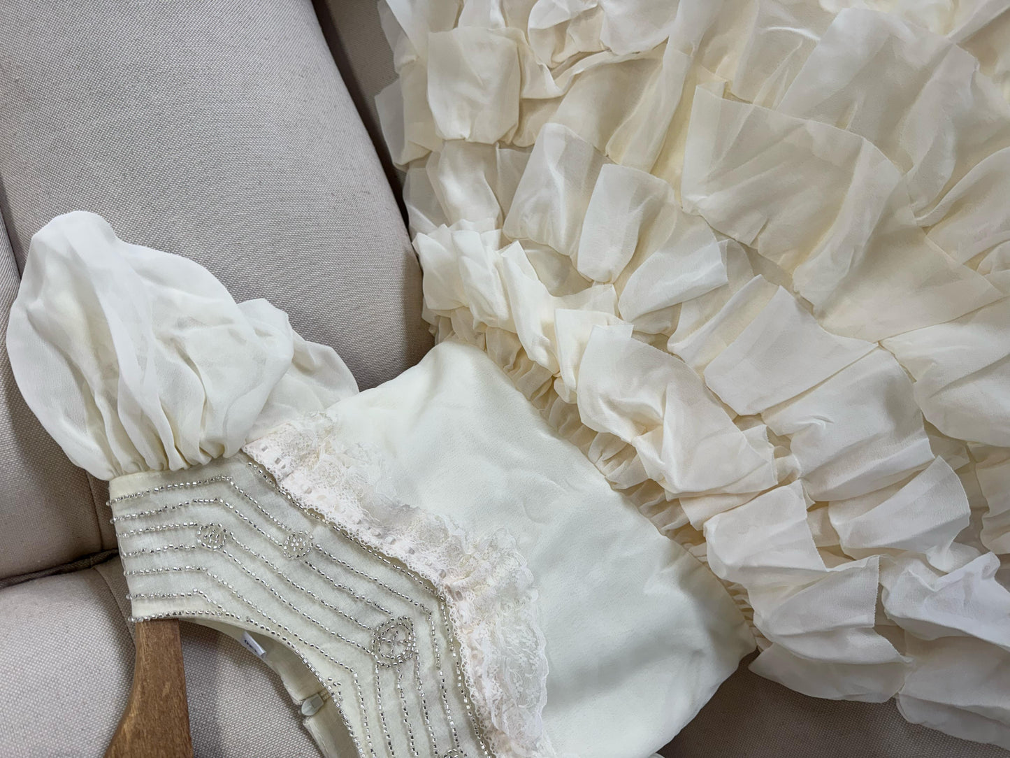 Vestido Infantil Babados