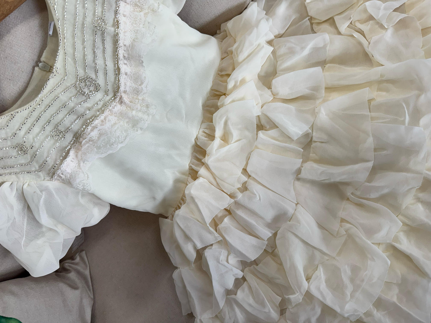 Vestido Infantil Babados