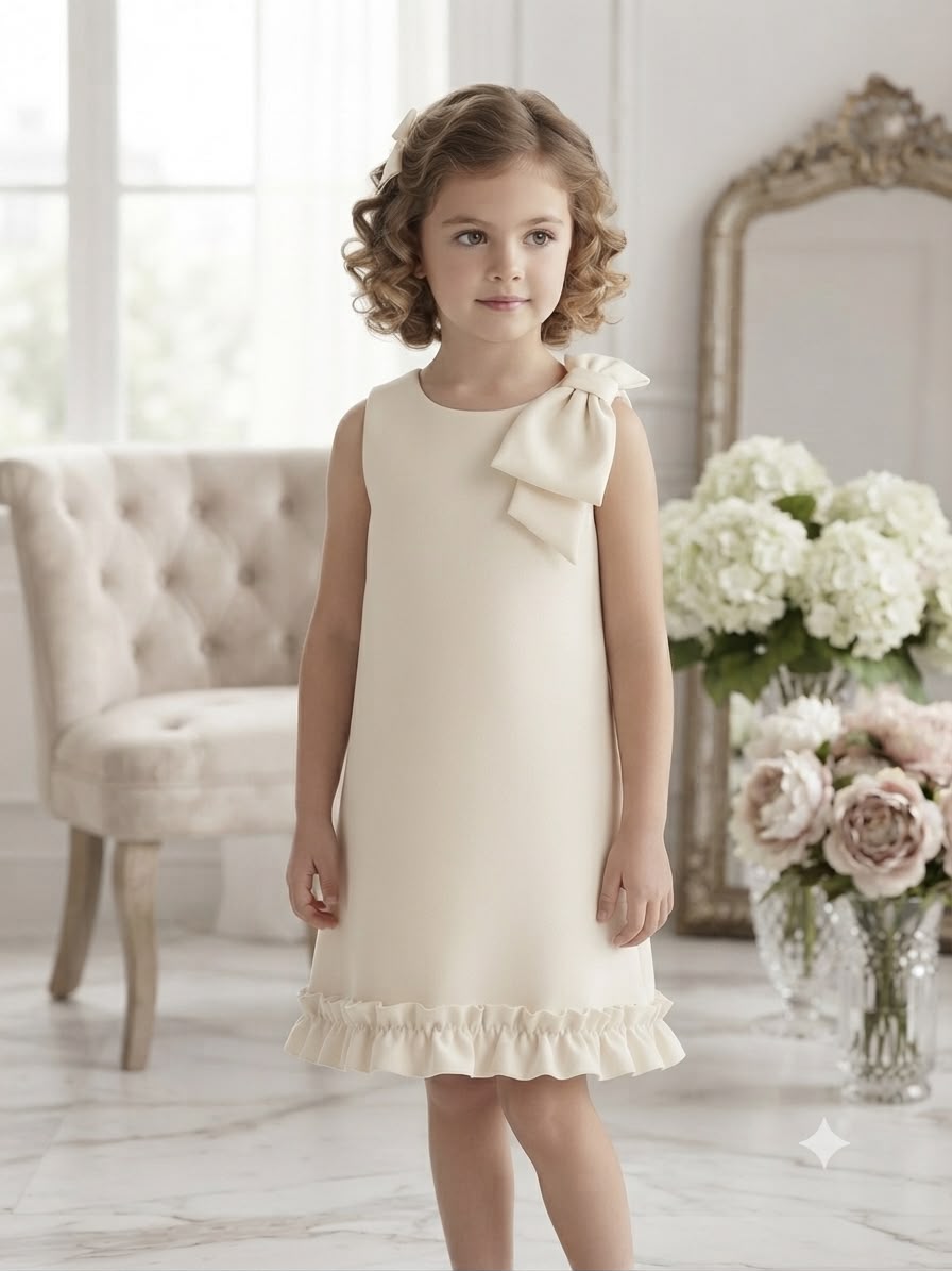 Vestido Infantil Lacinho