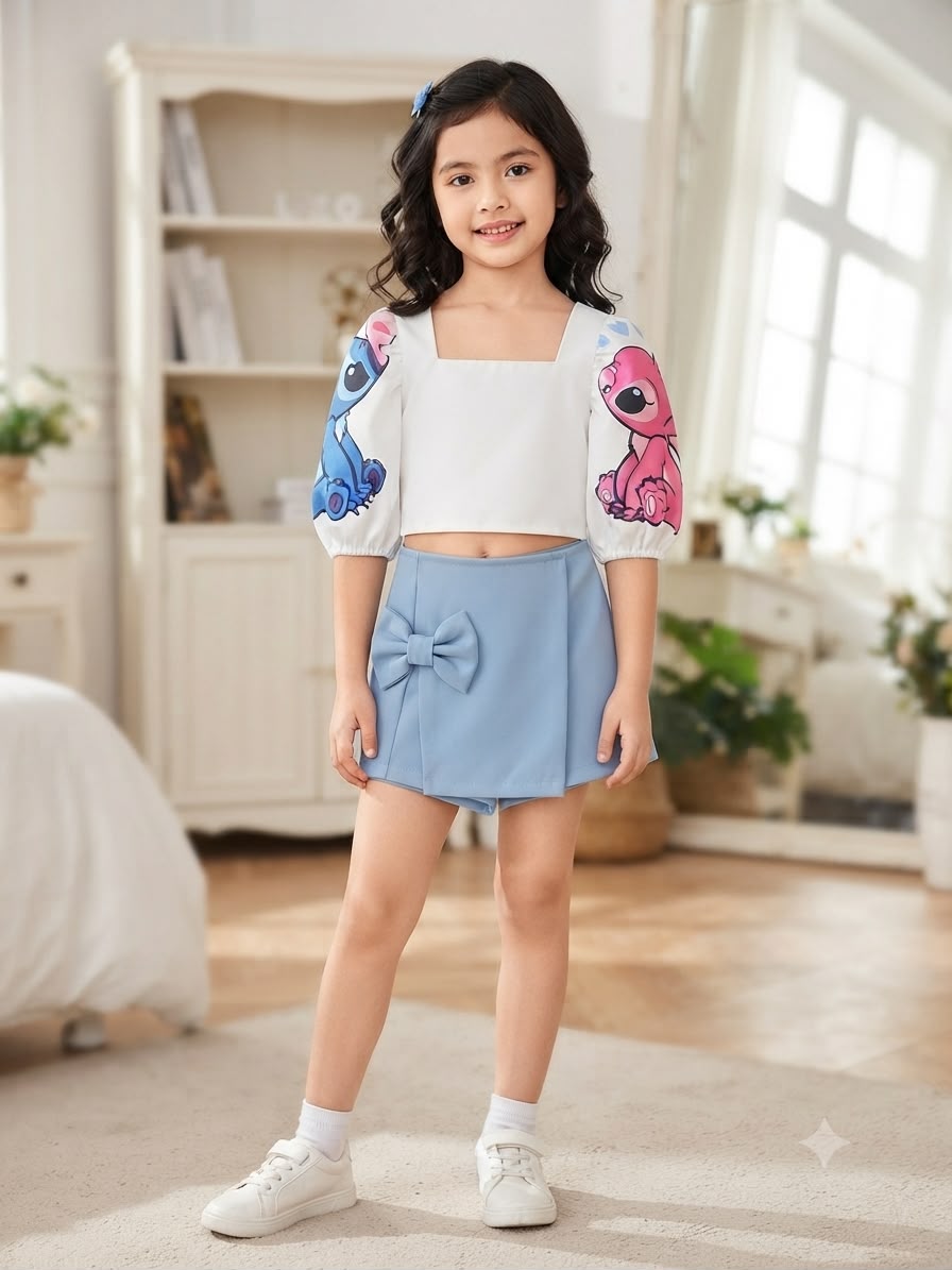 Conjunto Infantil Stitch