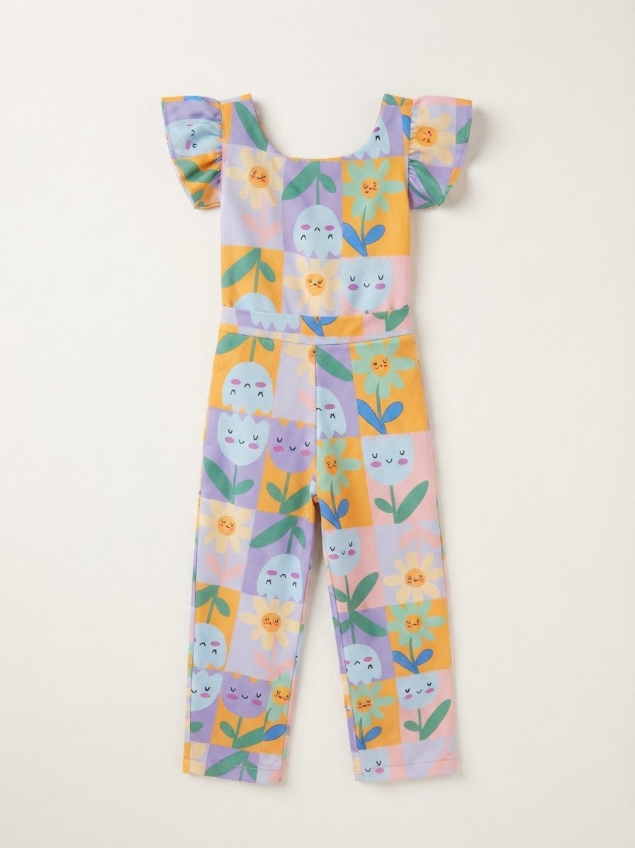 Macacão Infantil Feminino Verão
