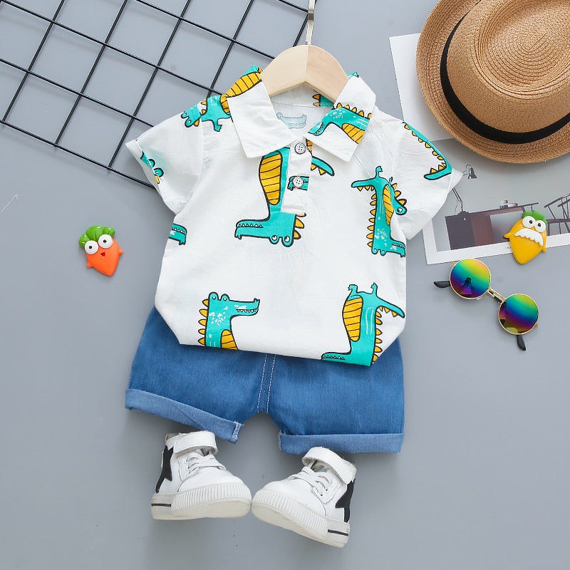 Conjunto Infantil Masculino Jacaré