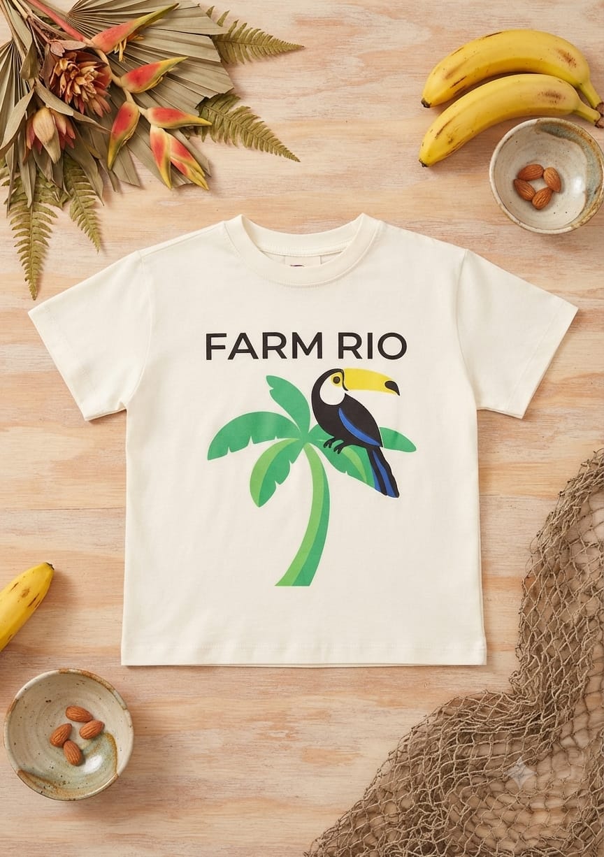T-Shirt Infantil Feminina Tucano