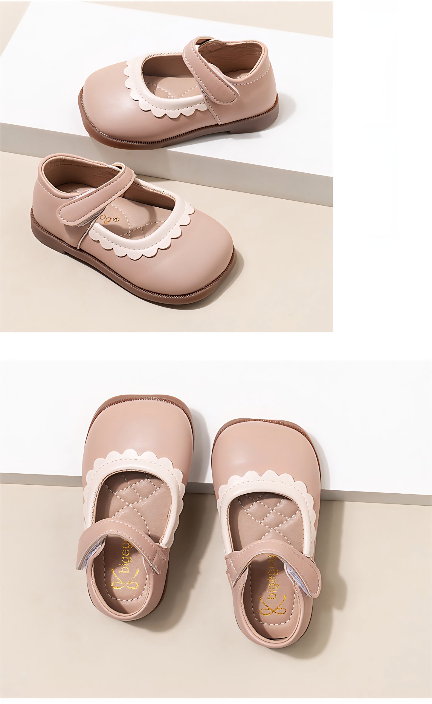 Sapato Infantil Feminino Velcro Conforto