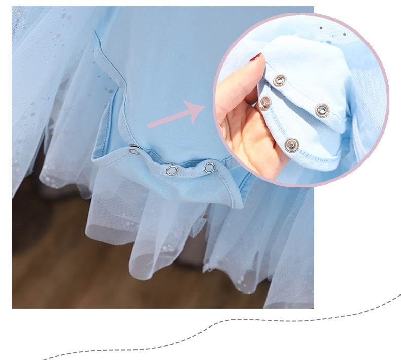 Vestido Body Infantil De Festa Princesas