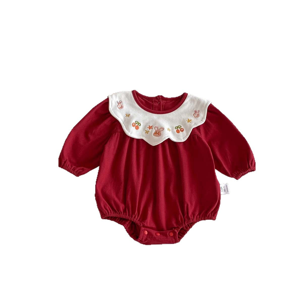 Body Infantil Feminino Vermelho Golinha