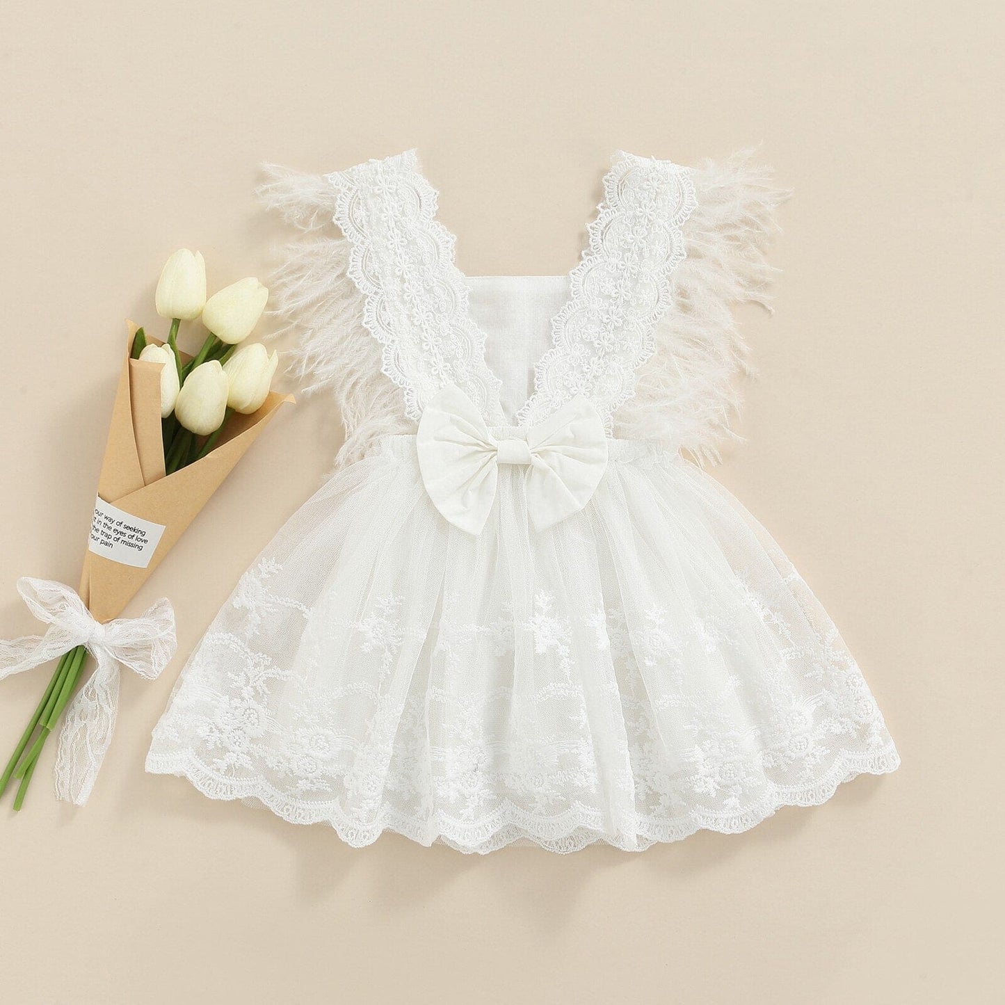 Body Infantil Branco Princesa