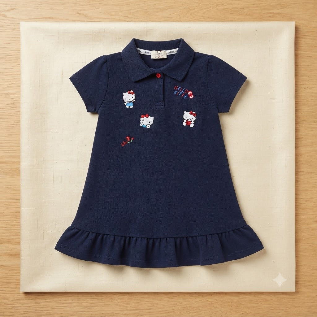 Vestido Infantil Hello Kitty