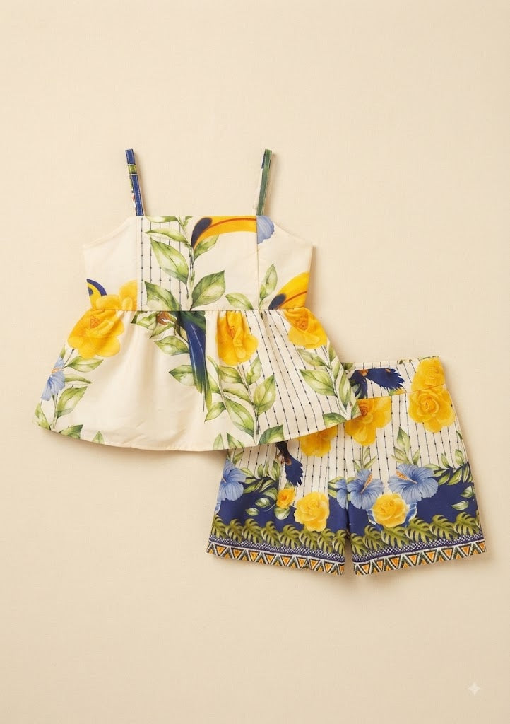 Conjunto Infantil Verão Tucano