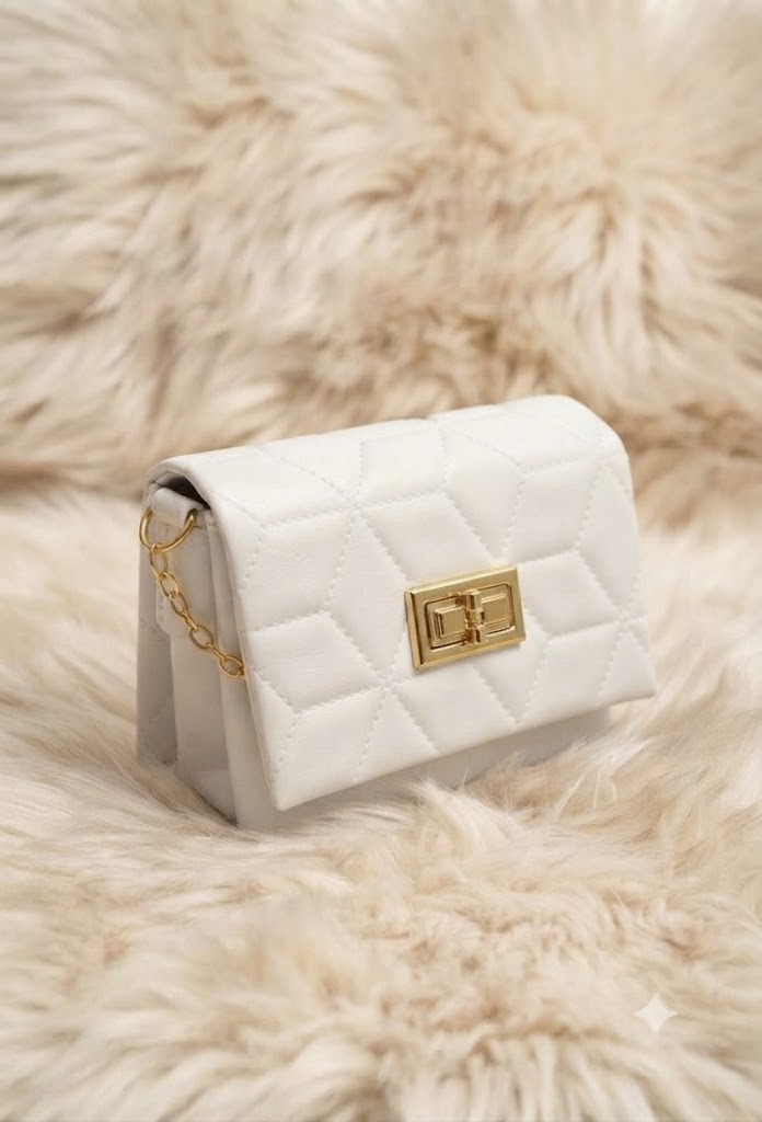 Bolsa Gelo Botão Dourado
