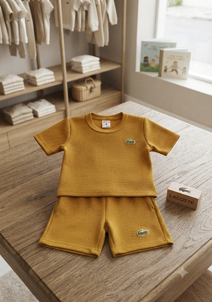 Conjunto Infantil Masculino Caramelo