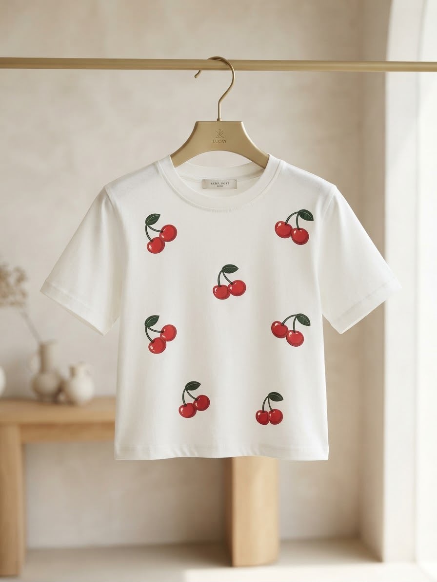 T- Shirt Cerejas