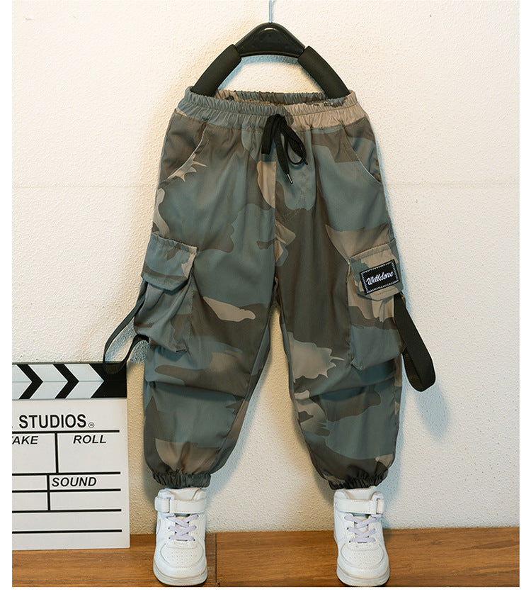 Calça Infantil Masculina Camuflada