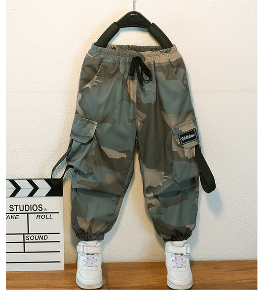 Calça Infantil Masculina Camuflada