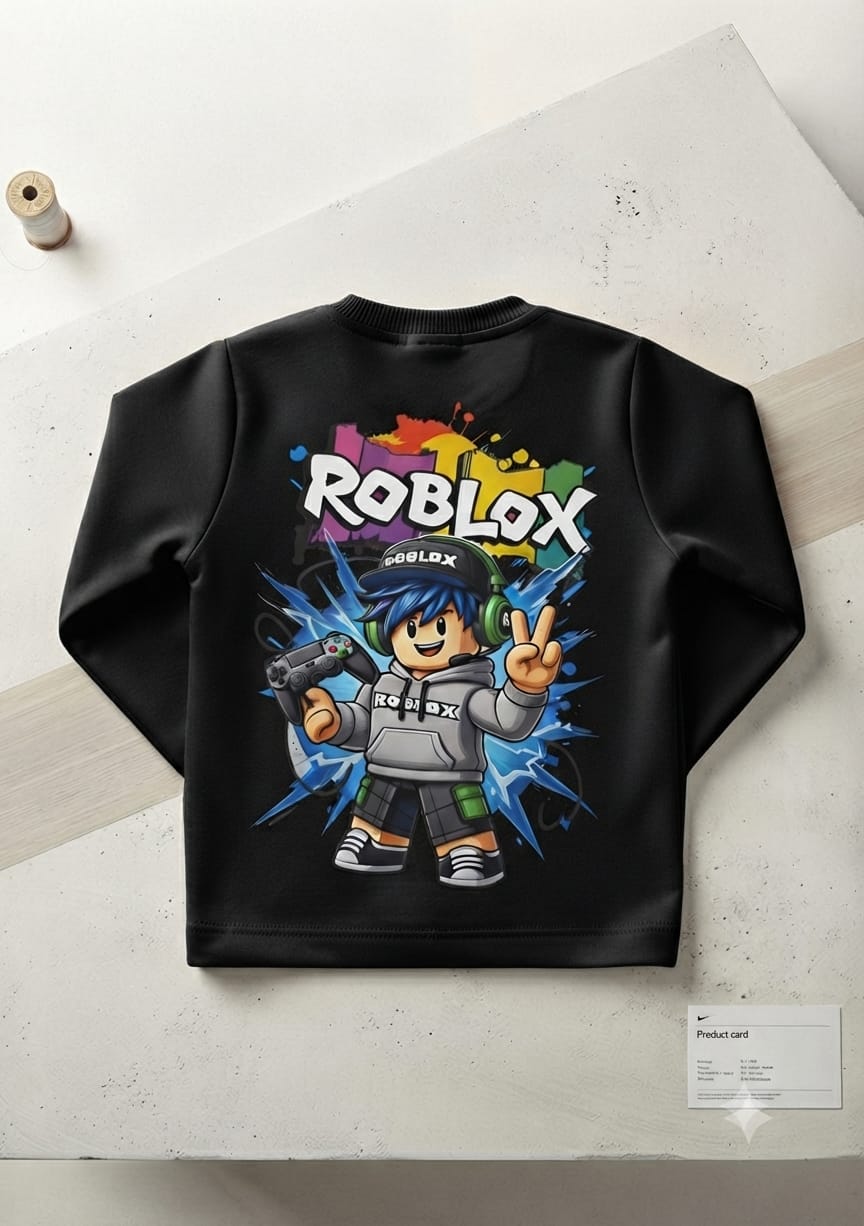 Camiseta Manga Longa NK Roblox