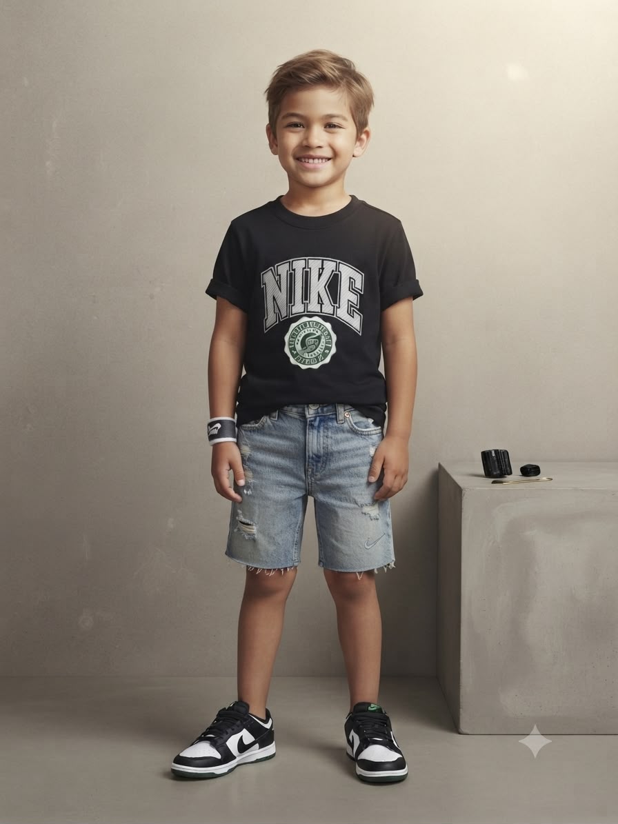 T- Shirt Infantil Masculina NK