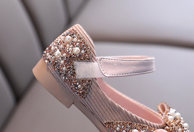 Sapato Infantil Rosa Pedrarias