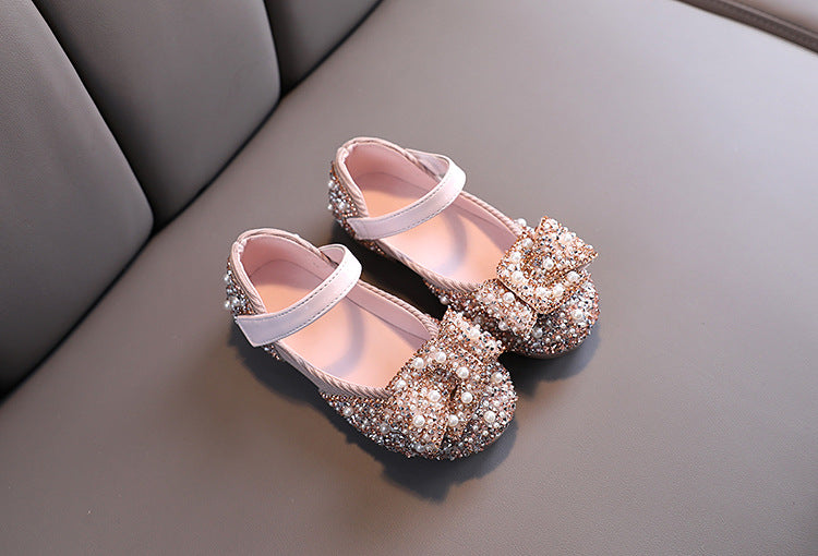 Sapato Infantil Rosa Pedrarias