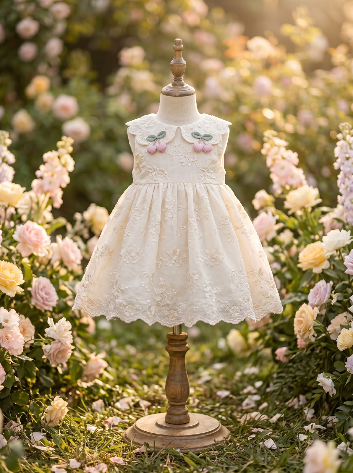 Vestido Renda Cerejinha