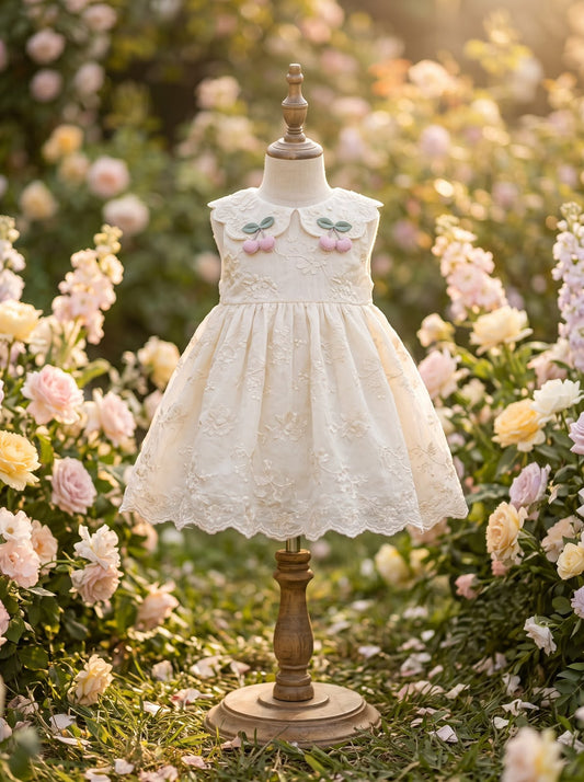 Vestido Renda Cerejinha