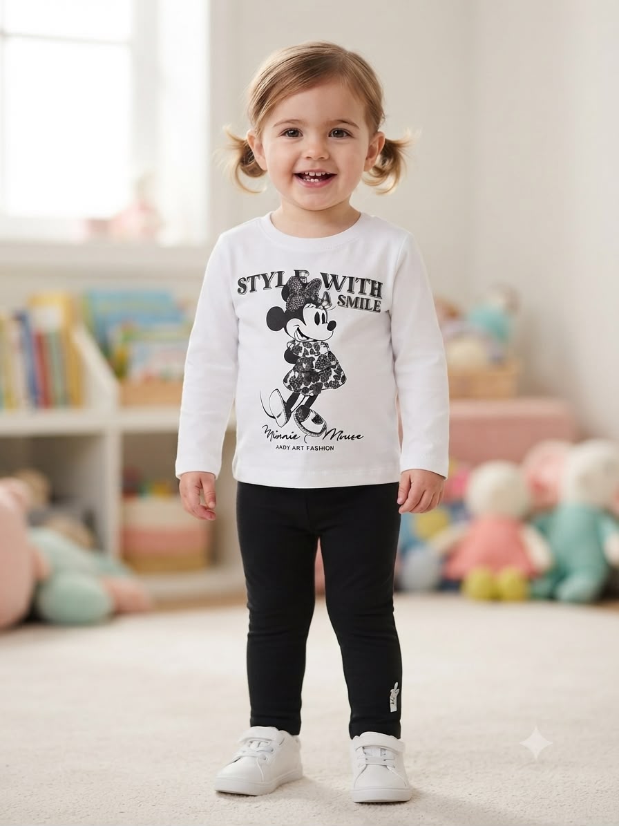 Conjunto Infantil Minnie