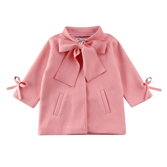 Casaco Infantil Feminino Lacinho