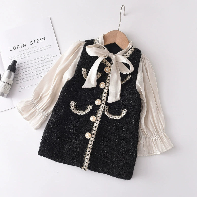 Vestido Infantil Princesa Lacinho
