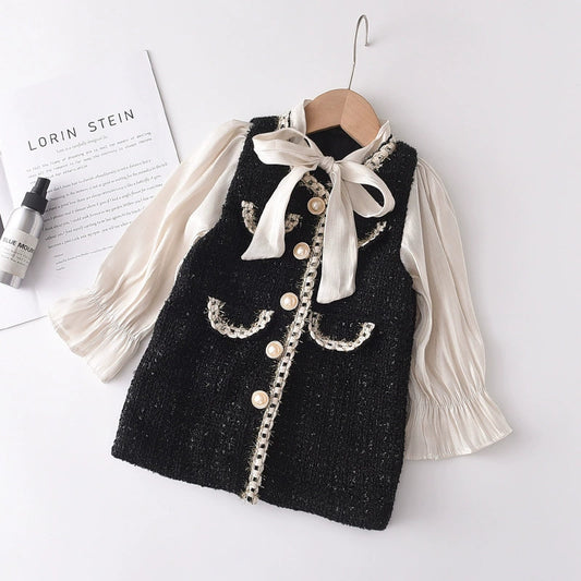 Vestido Infantil Princesa Lacinho