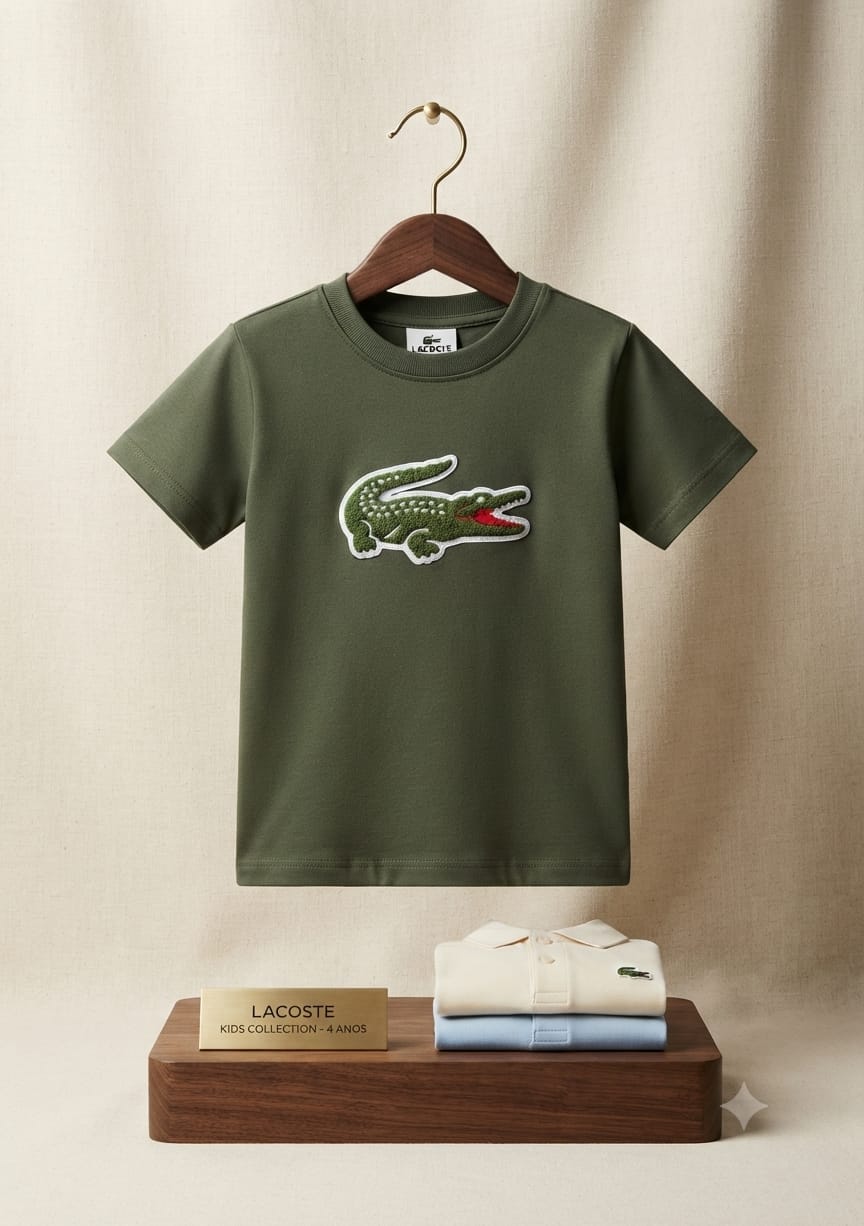 Camiseta Masculina Jacaré