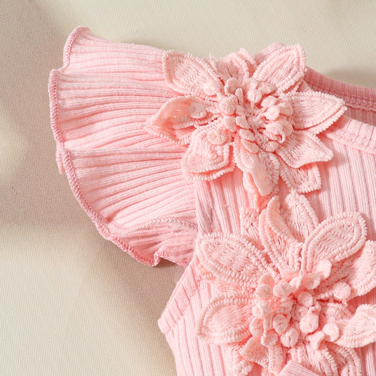 Body Infantil Feminino Floral Com Tule
