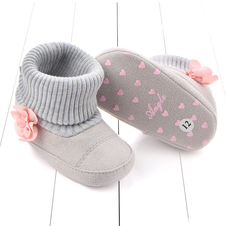 Bota Infantil Inverno Florzinha